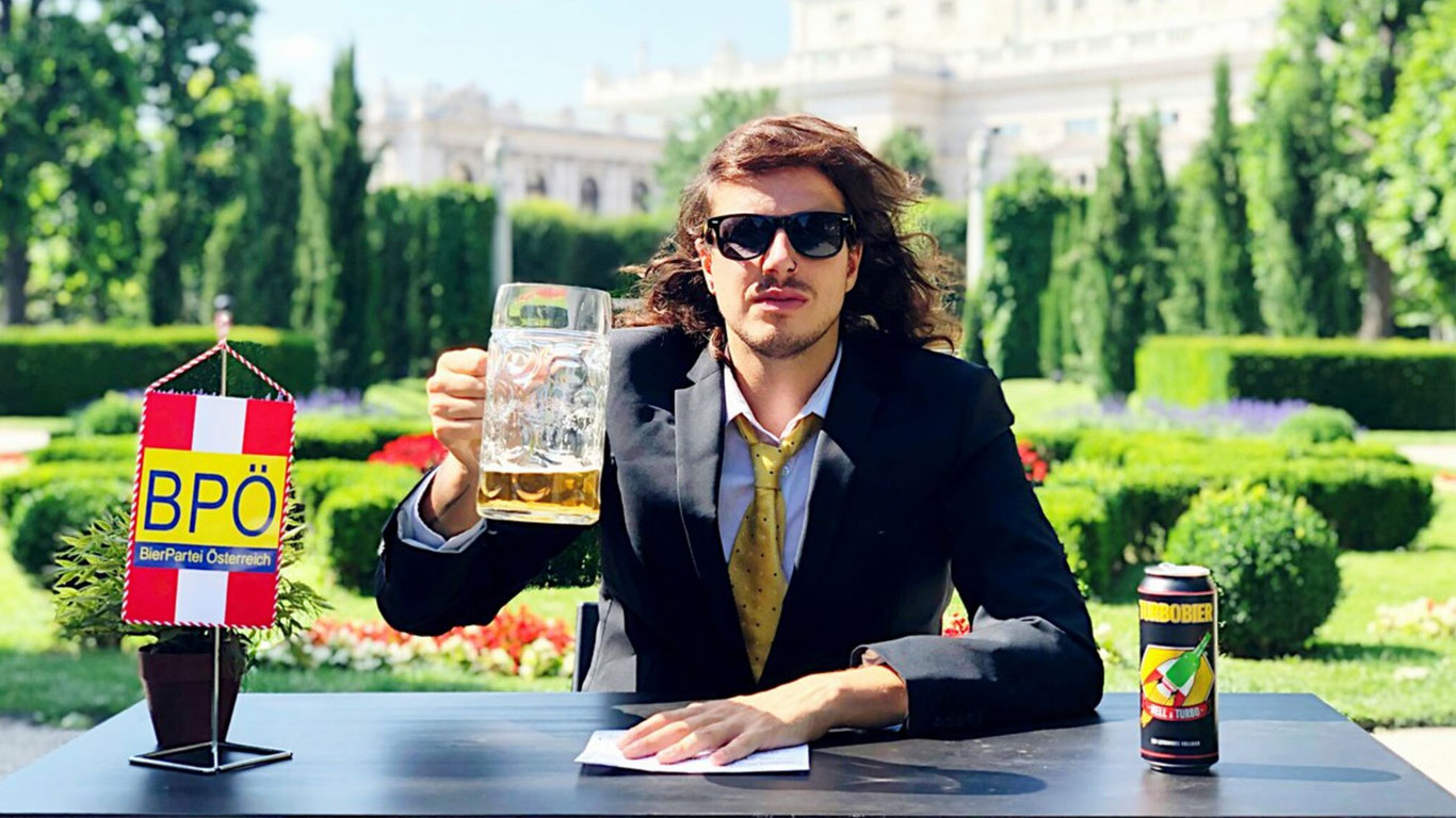 bierpartei marco pogo partito della birra austria