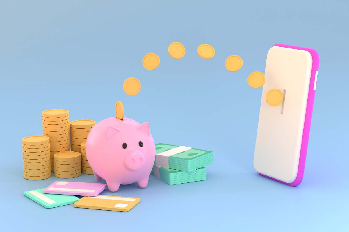 immagine grafica di un bonifico