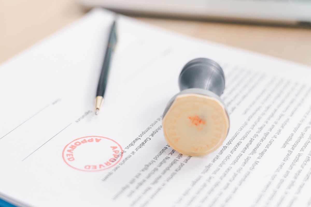 testamento e timbro notarile