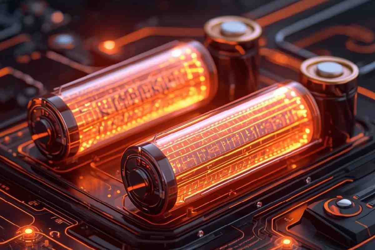 rappresentazione grafica di batterie termiche