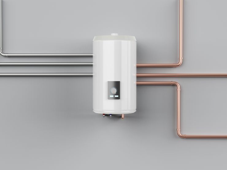 caldaia su una parete