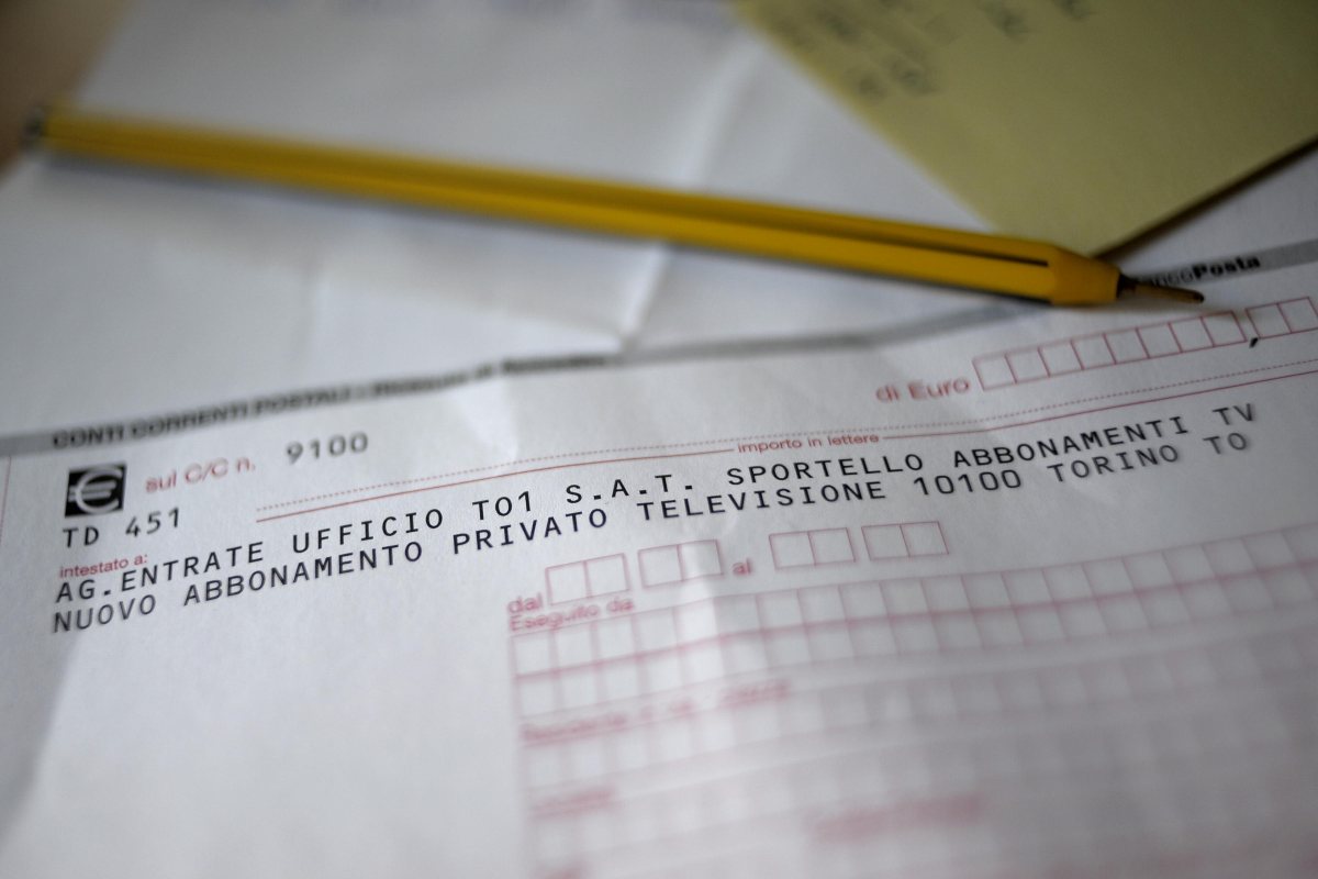 bollettino per il pagamento del canone rai